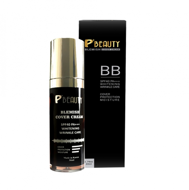 Kem lót trang điểm chống nắng và làm trắng da tế bào gốc P’Beauty Blemish Cover Cream SPF 40PA+++
